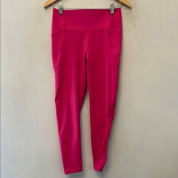 GAP Pink Leggings High Waist Performance Fit Size M EUC - Picture 1 of 6